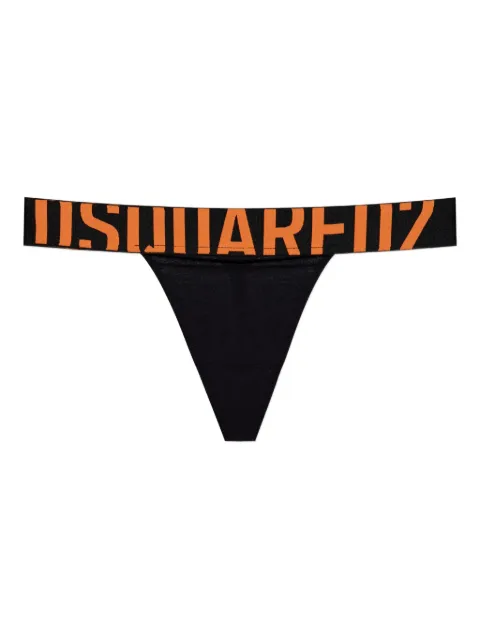 DSQUARED2 tanga con banda del logo
