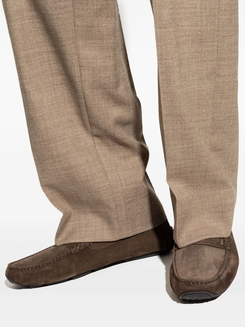 Bally suede-leather loafers Brown