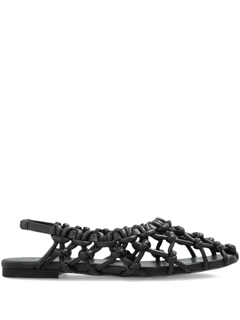 Odissi Viviane Slingback Ballerina In Black