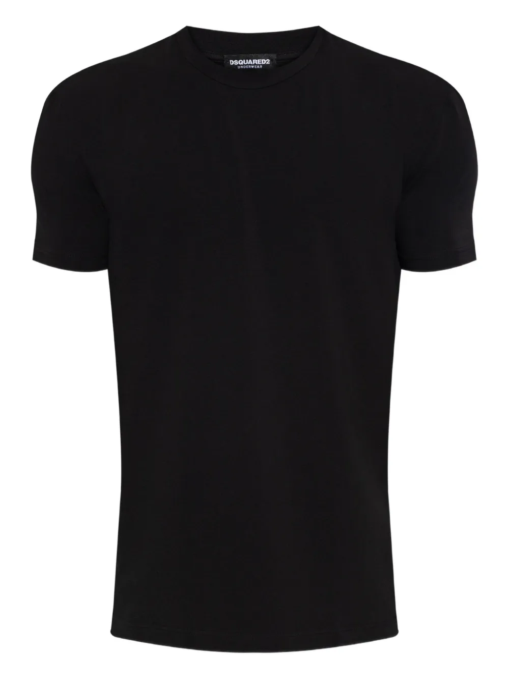 DSQUARED2 Katoenen T-shirt met logoprint Zwart