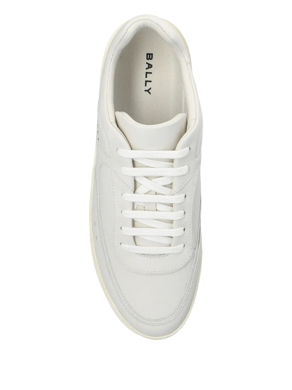 Bally leather panel sneakers White