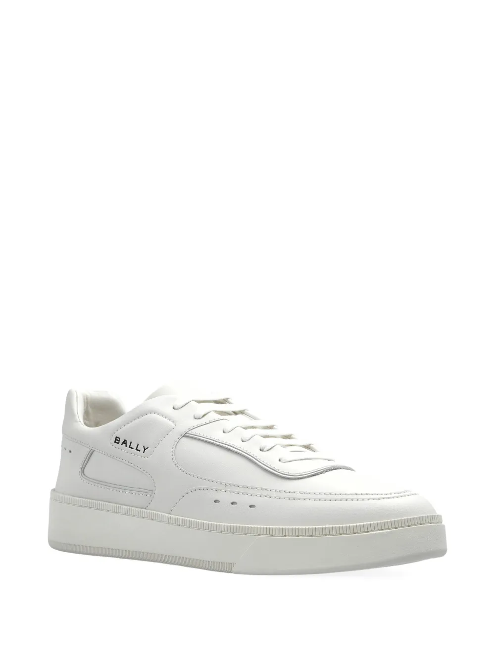 Bally leather panel sneakers White