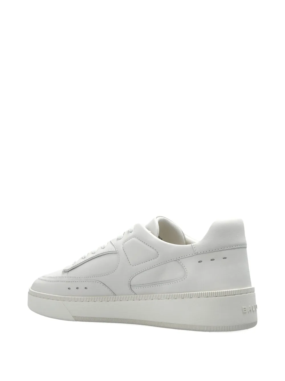 Bally leather panel sneakers White