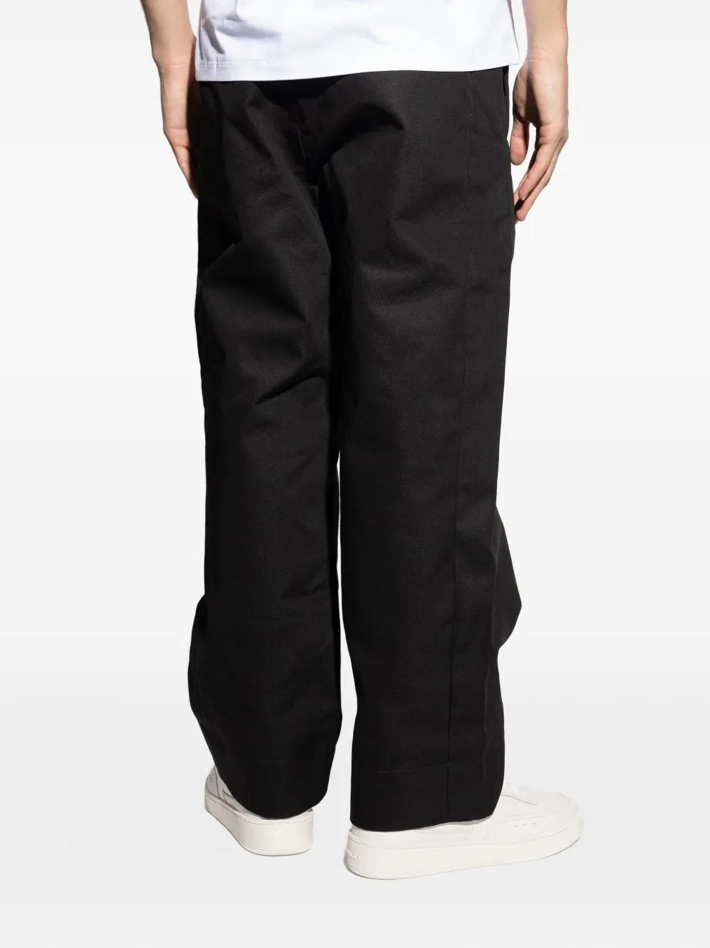 Jacquemus straight-leg trousers Zwart