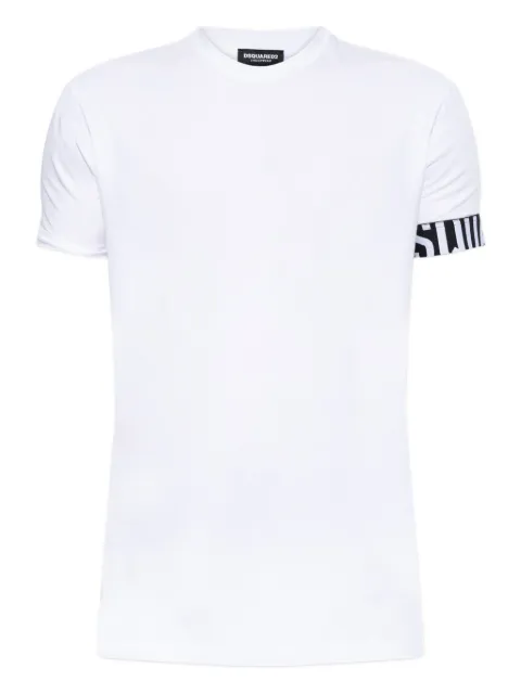 DSQUARED2 logo-band short-sleeve T-shirt