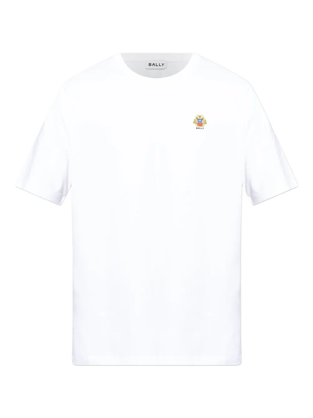 Bally crest-embroidered T-shirt Wit