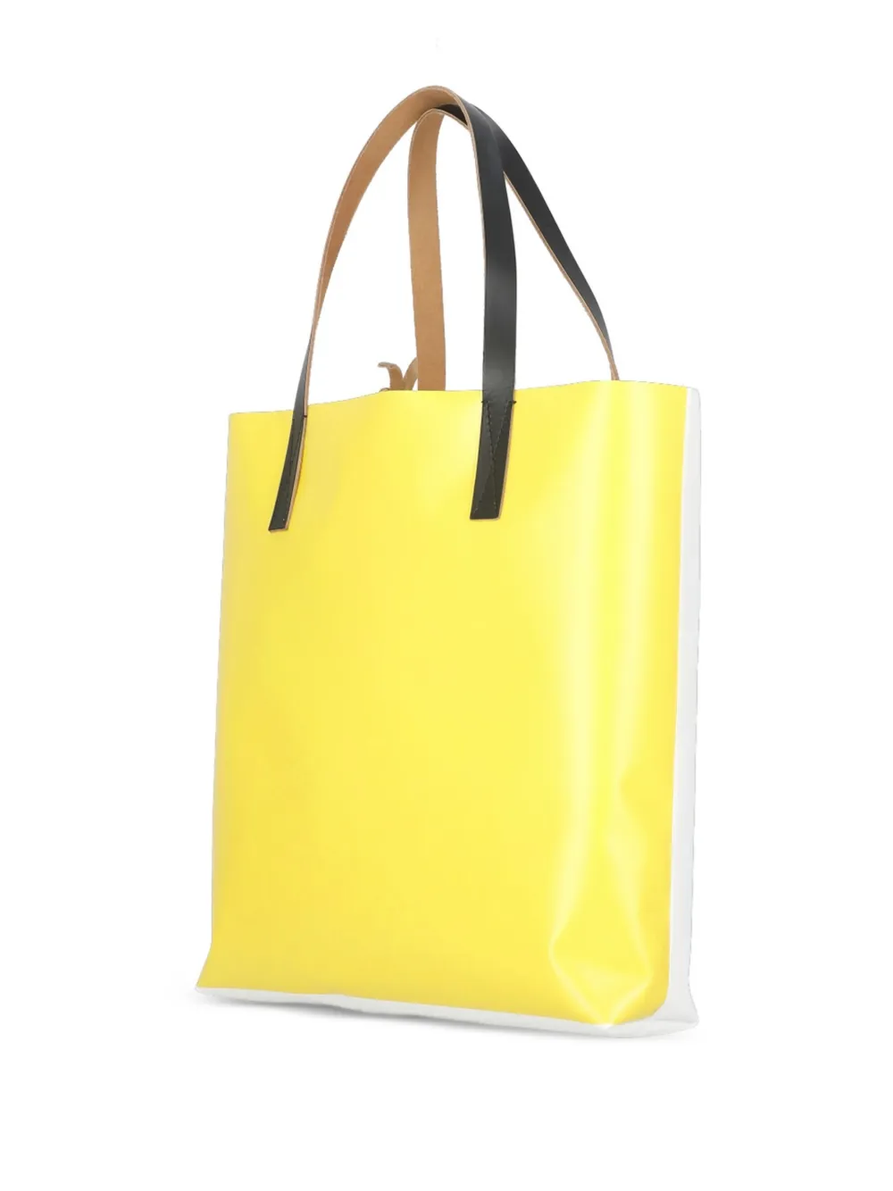 Marni Shopper met tulpprint Wit