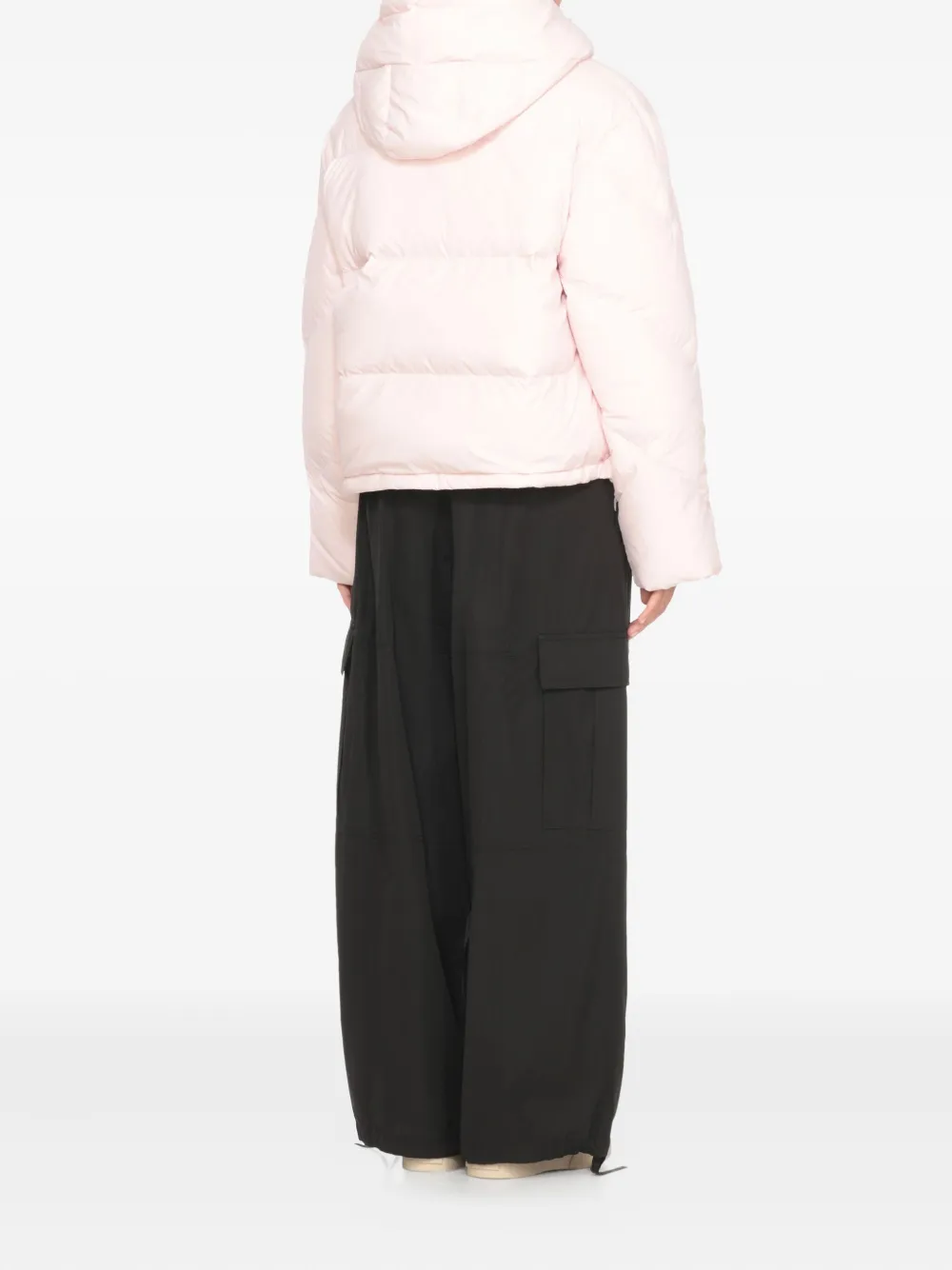 Kenzo Boke Flower 2.0 Down Jacket In Burgundy