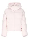 Kenzo logo-patch down jacket - Pink