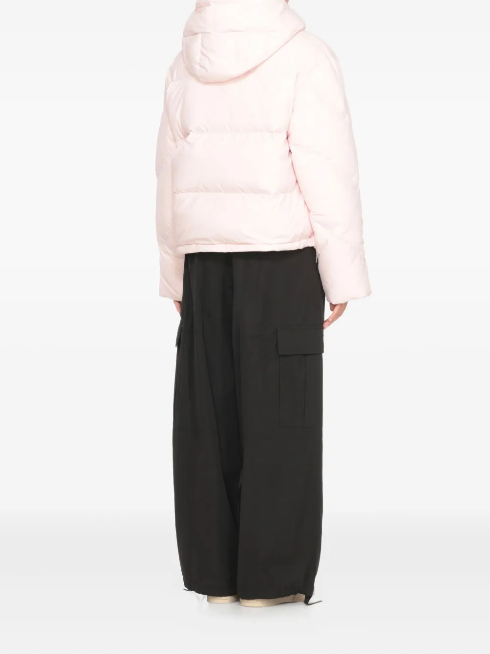 Kenzo Boke Flower 2.0 Down Jacket In Burgundy