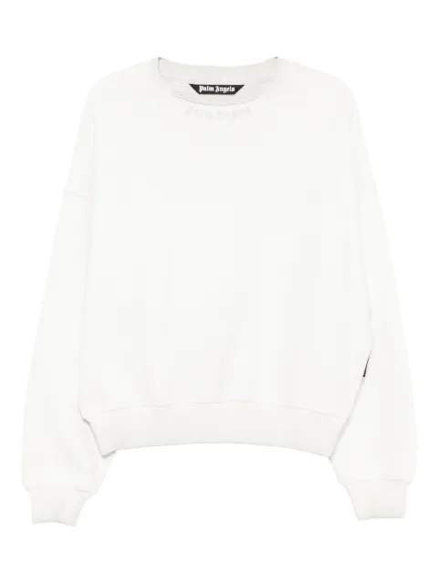 Palm Angels crew-neck cotton sweatshirt
