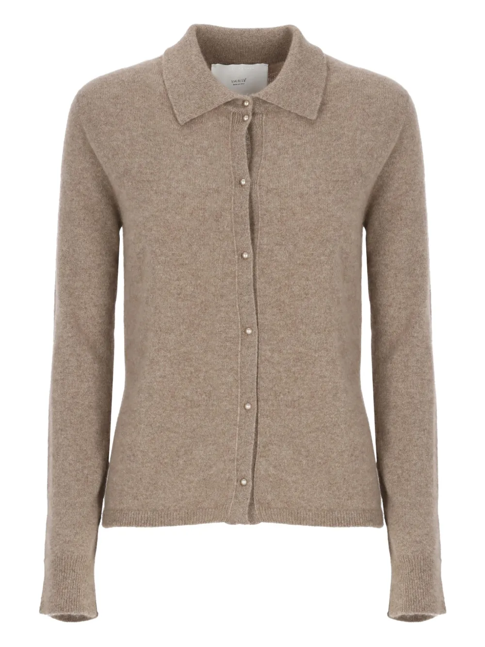 Vanisè collared buttoned cardigan | Neutrals | Image 1