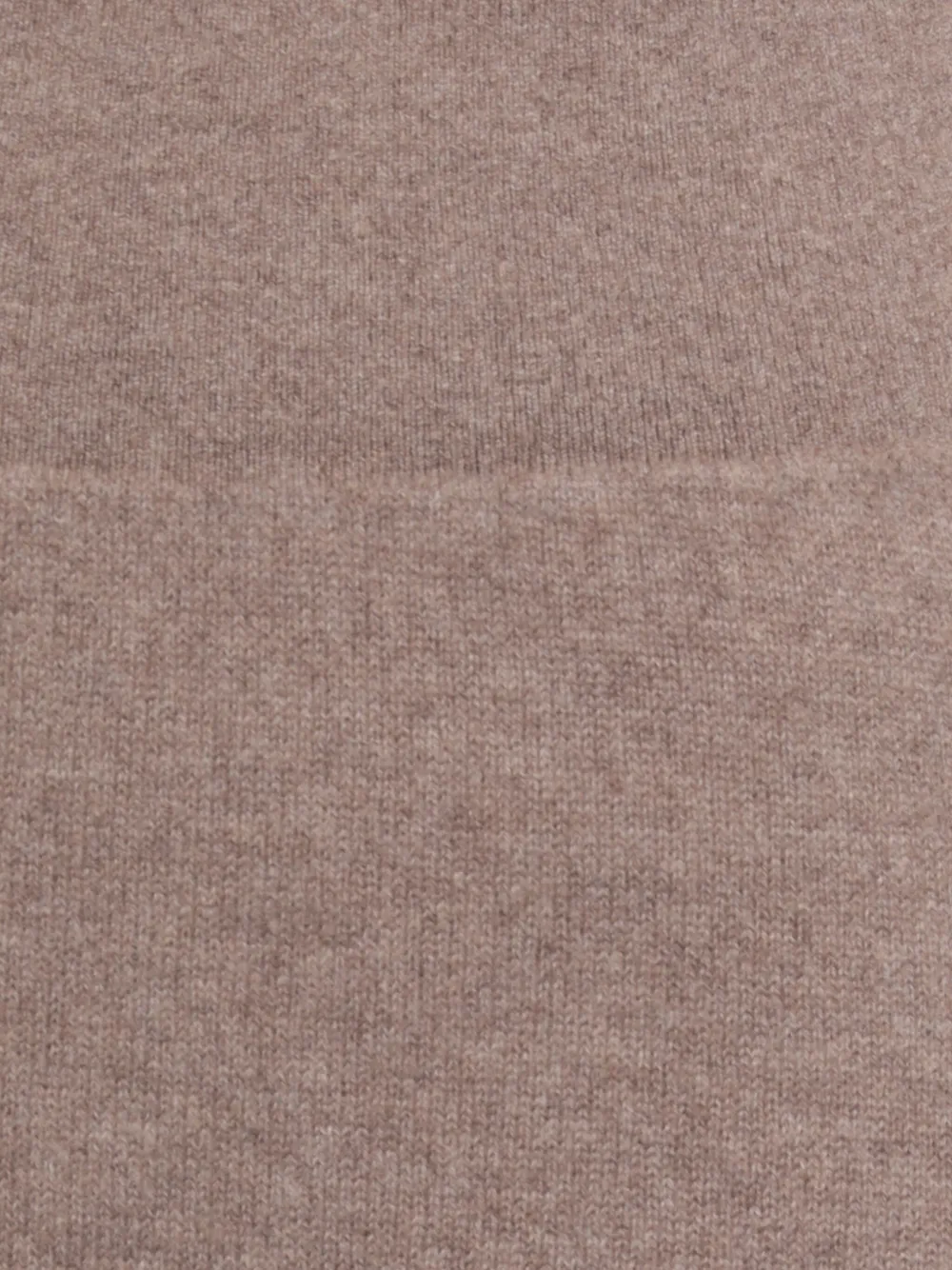Vanisé High-rise Wide-leg Cashmere Trousers In Brown