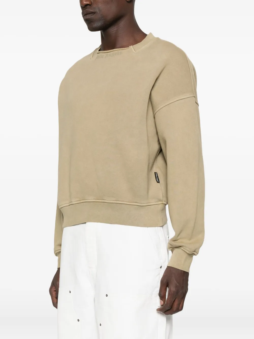 Palm Angels Sweater met ronde hals Groen