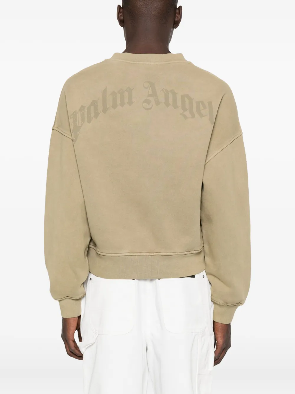Palm Angels Sweater met ronde hals Groen
