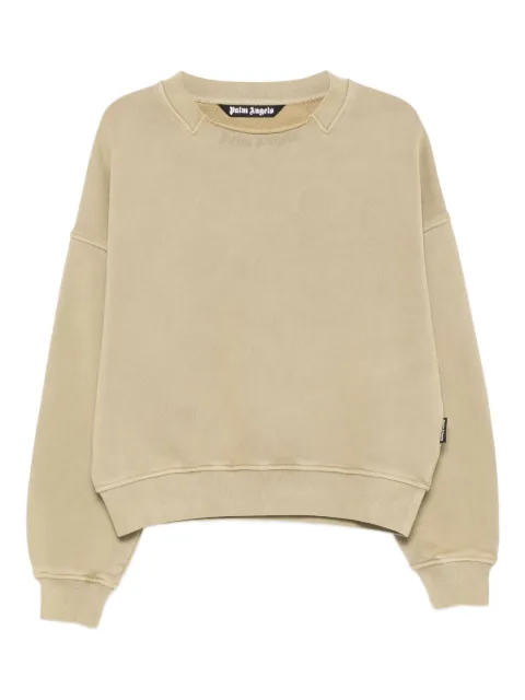 Palm Angels crew-neck cotton sweatshirt