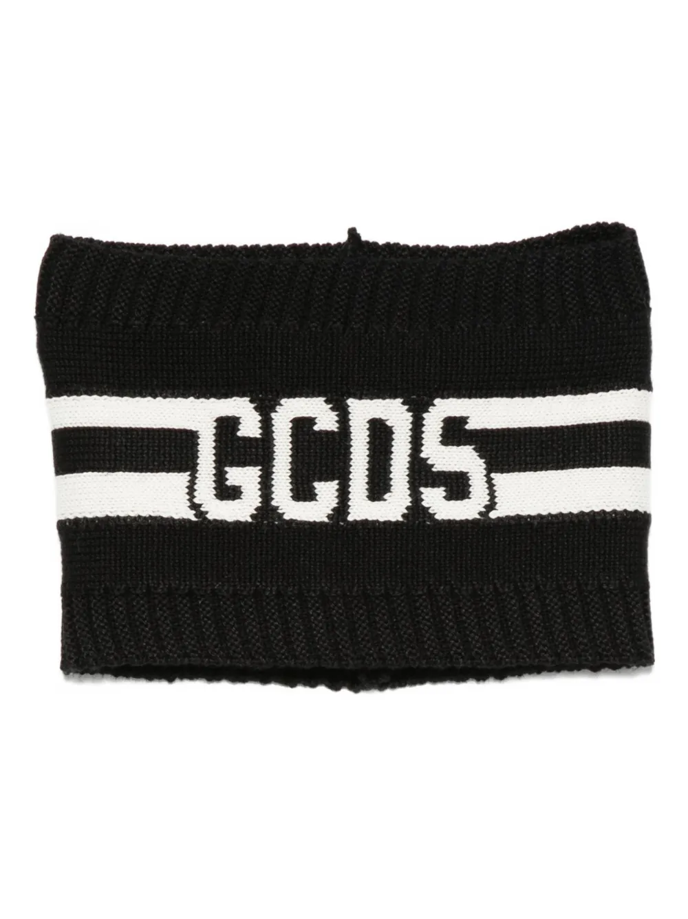Gcds Kids gcds logo wool headband | Black | Image 1