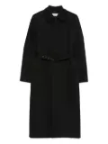 Balenciaga Pre-Owned 2000s belted cotton coat - Black