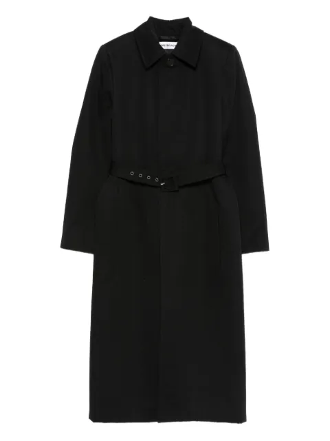 Balenciaga Pre-Owned 2000s belted cotton coat