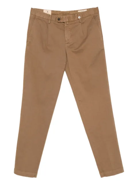 Myths pleated-front trousers