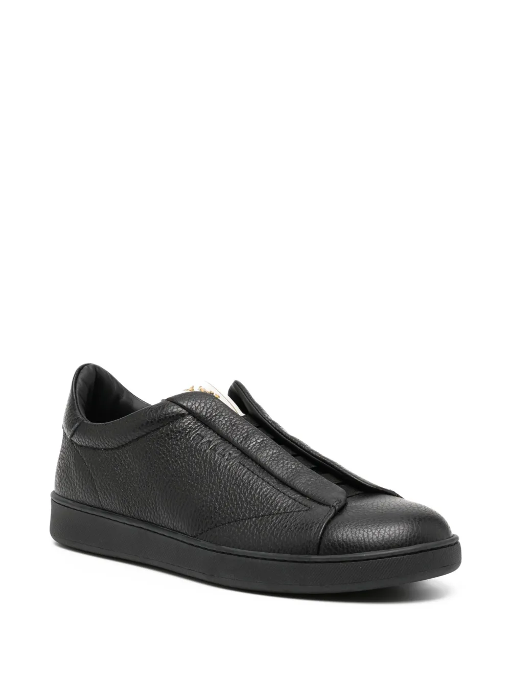 Bally Retro Crest Sneakers In Black