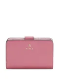 Furla medium Camelia leather flap wallet - Pink