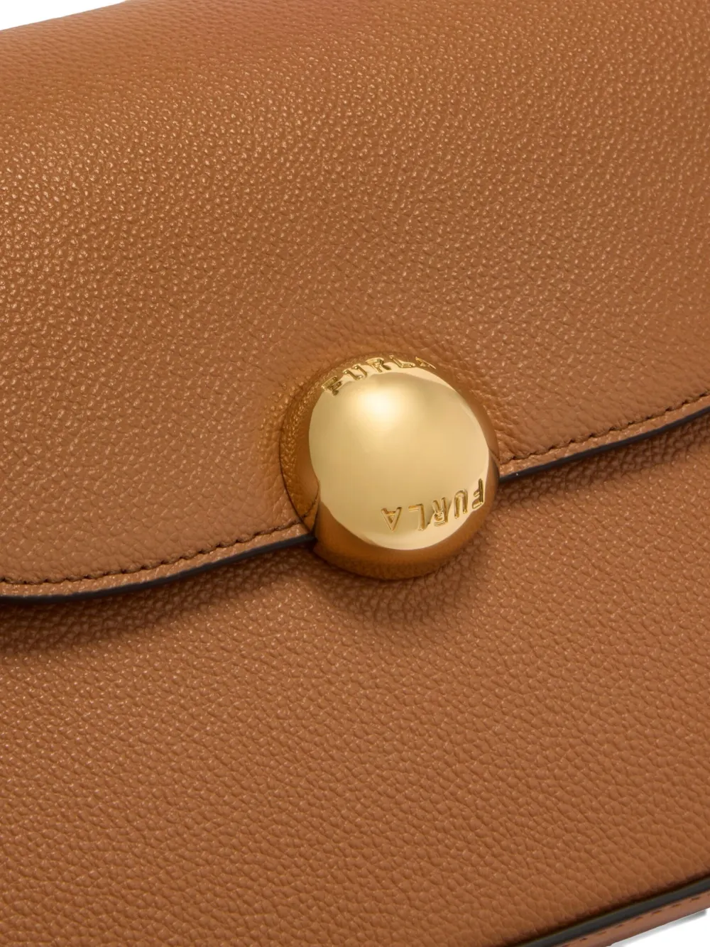 Furla Small Moonlight Cross Body Bag In Brown