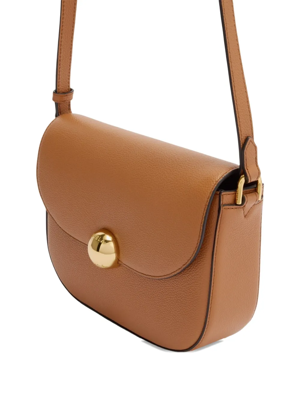 Furla Small Moonlight Cross Body Bag In Brown