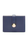 Furla leather snap-button cardholder - Blue