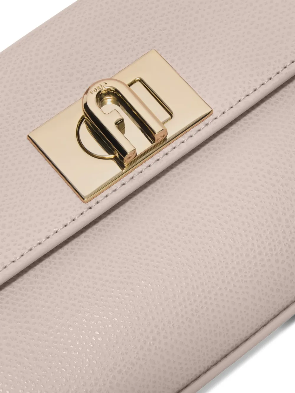 Furla Mini Top-handle Chain Bag In Pink