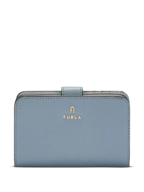 Furla Camelia leather flap wallet