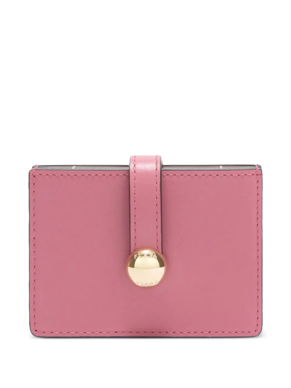 Furla レザーストラップ カードケース - ピンク Furla レザーストラップ カードケース - ピンク