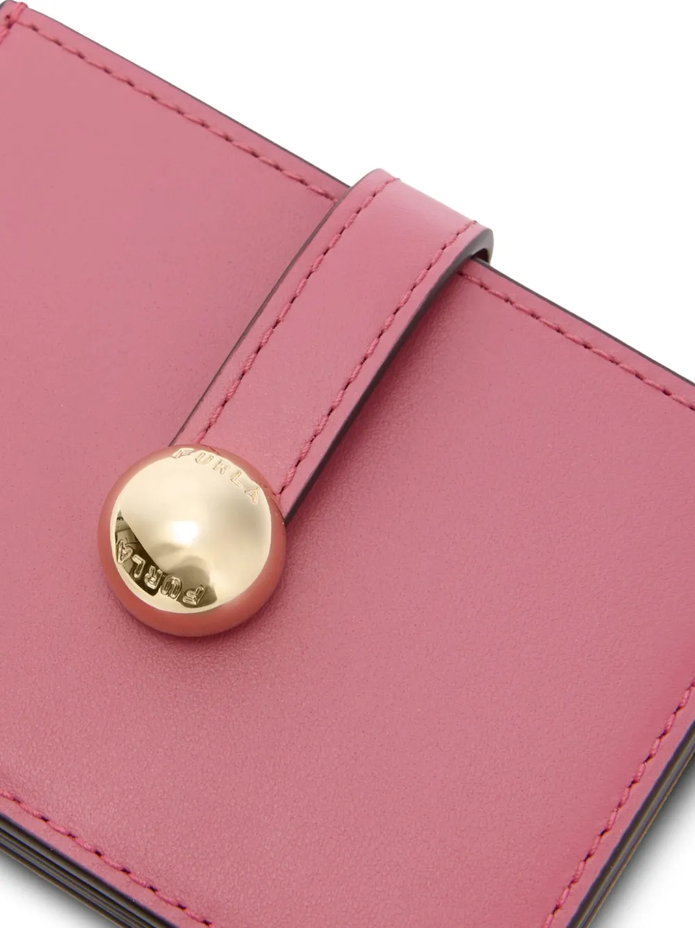 Furla Pasjeshouder met leren bandje Roze