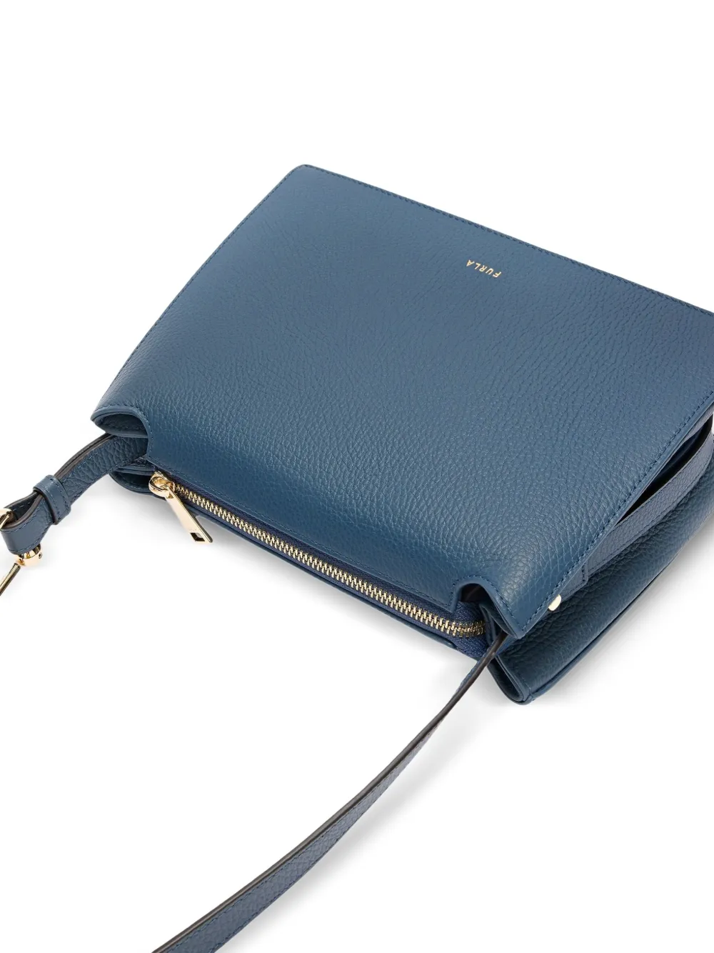 Furla Nuvola S Zip-top Flap Satchel In Blue