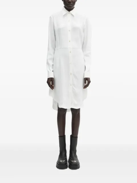 Wales Bonner high-low shirt mini dress