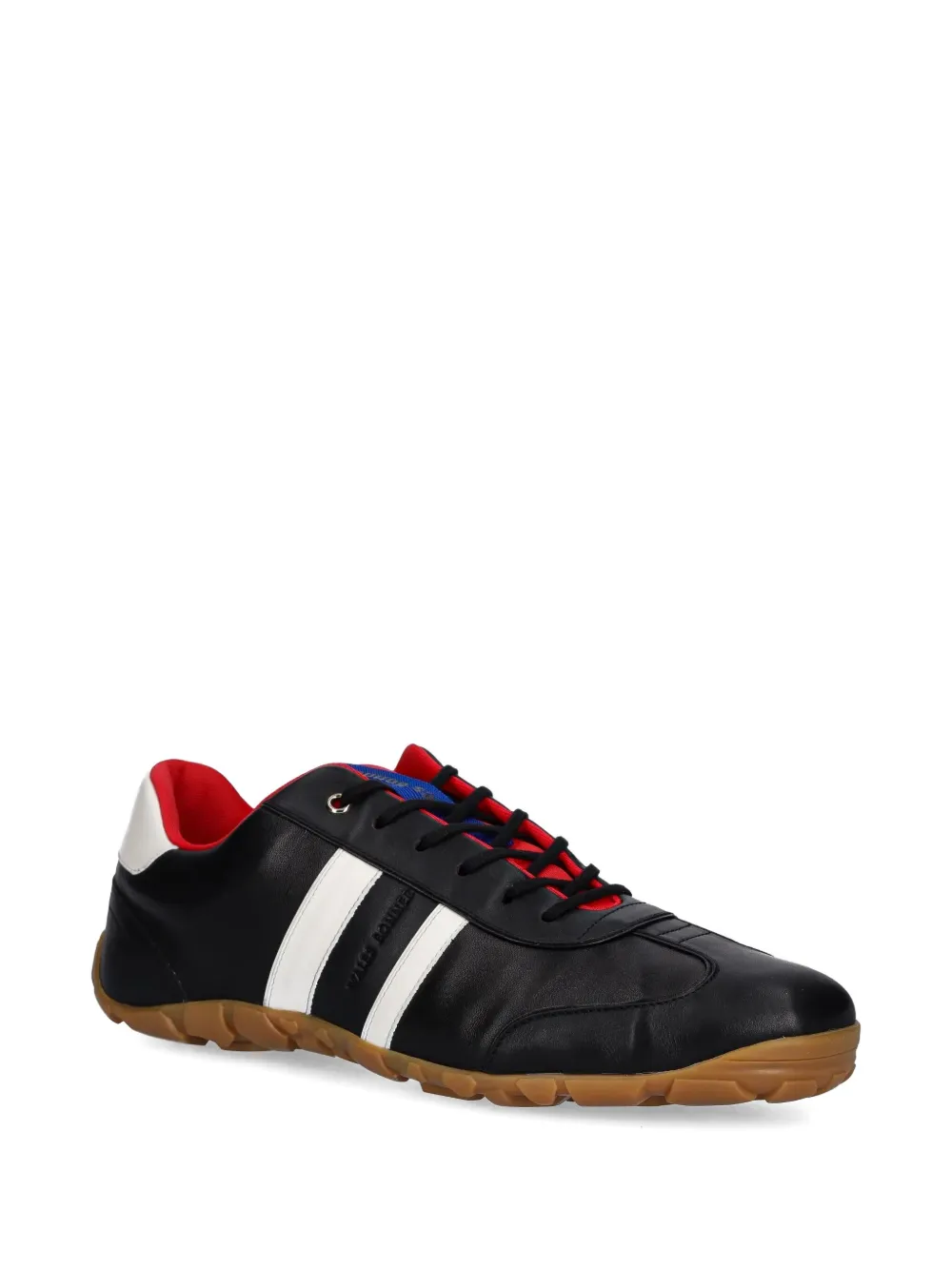 Wales Bonner Cadence striped leather sneakers | Low-Tops | Image 2