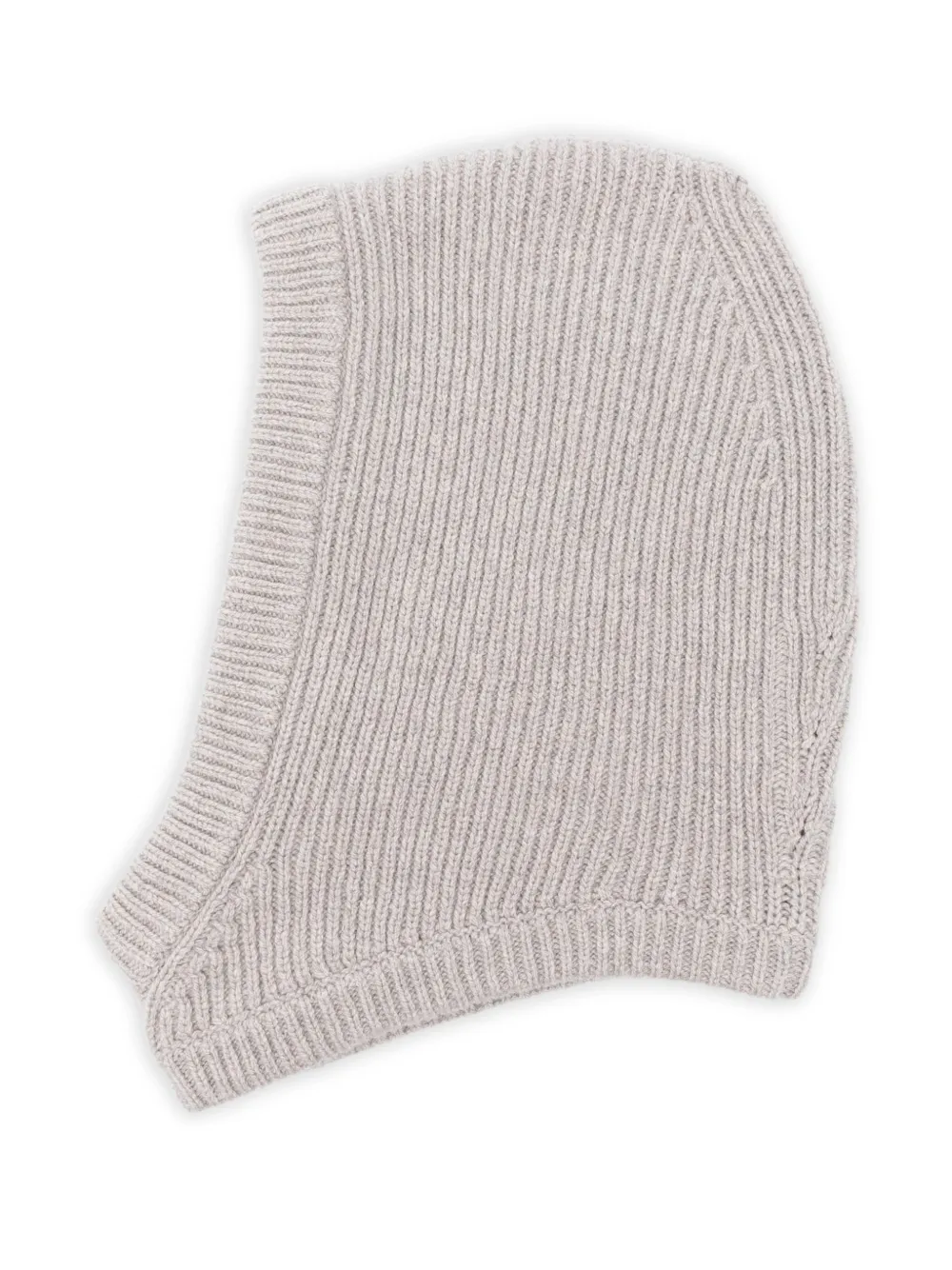 Rick Owens ribbed cashmere hat | Neutrals | Image 1