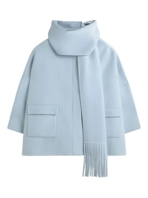 ERMANNO FIRENZE  chaqueta con detalle de pañuelo