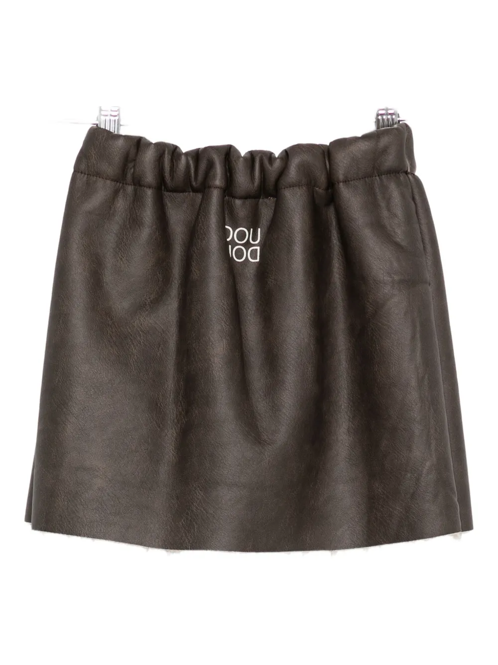 Douuod Kids elastic-waistband skirt Bruin