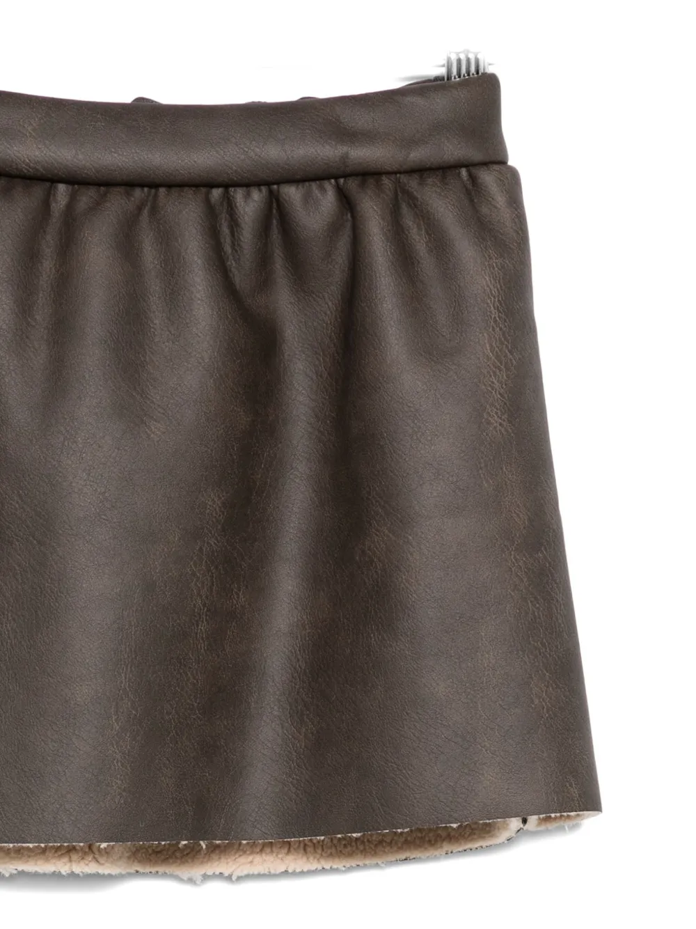 Douuod Kids elastic-waistband skirt Bruin