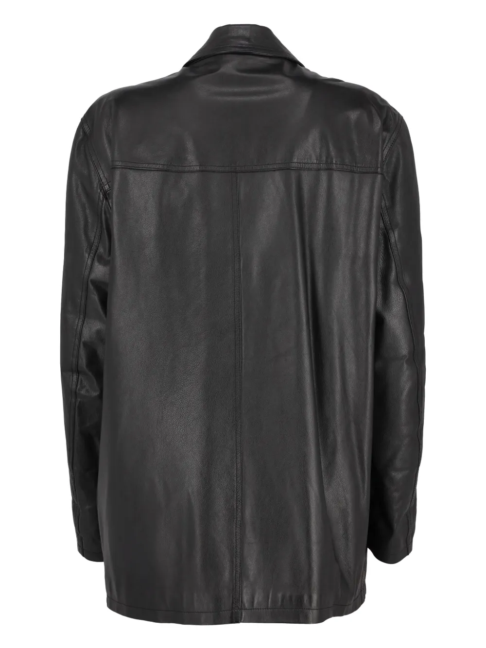 Versace Pre-Owned leather pocket jacket | Image 2