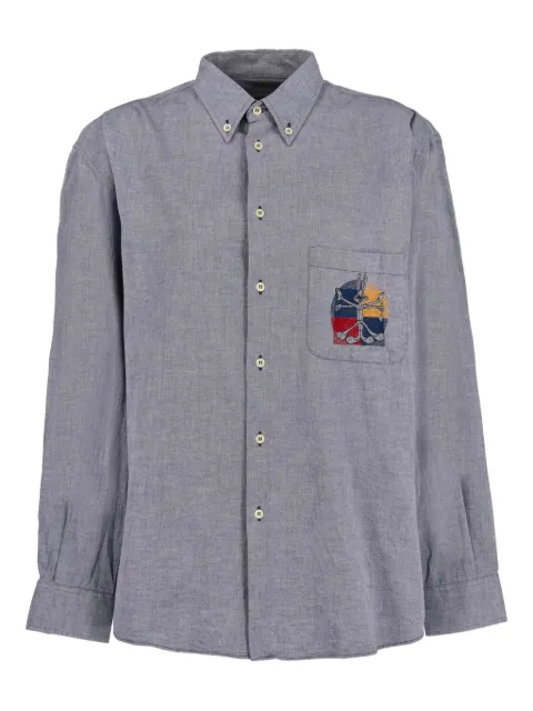 Iceberg Vintage embroidered-logo shirt