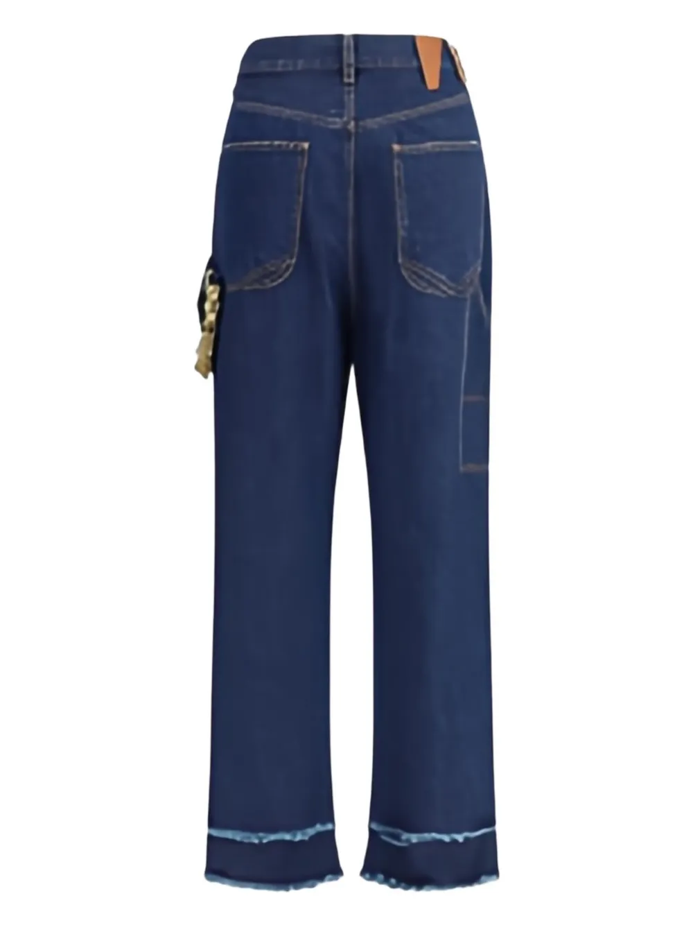 DARKPARK chain-embellished frayed jeans | Boyfriend Jeans | Image 2