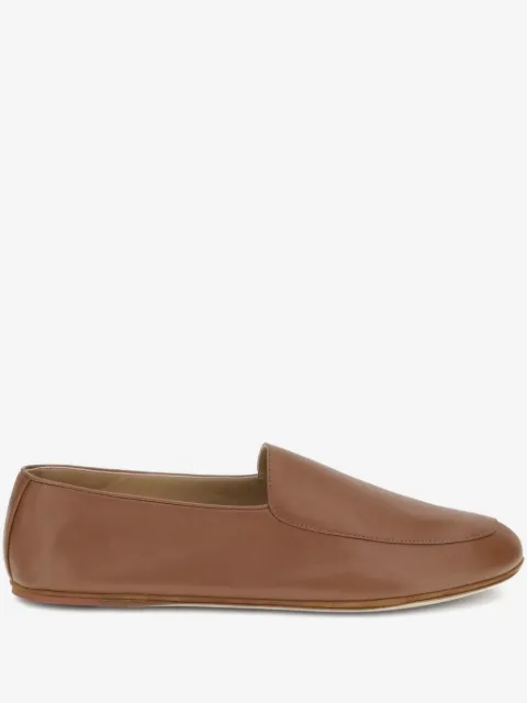 Loro Piana leather loafers