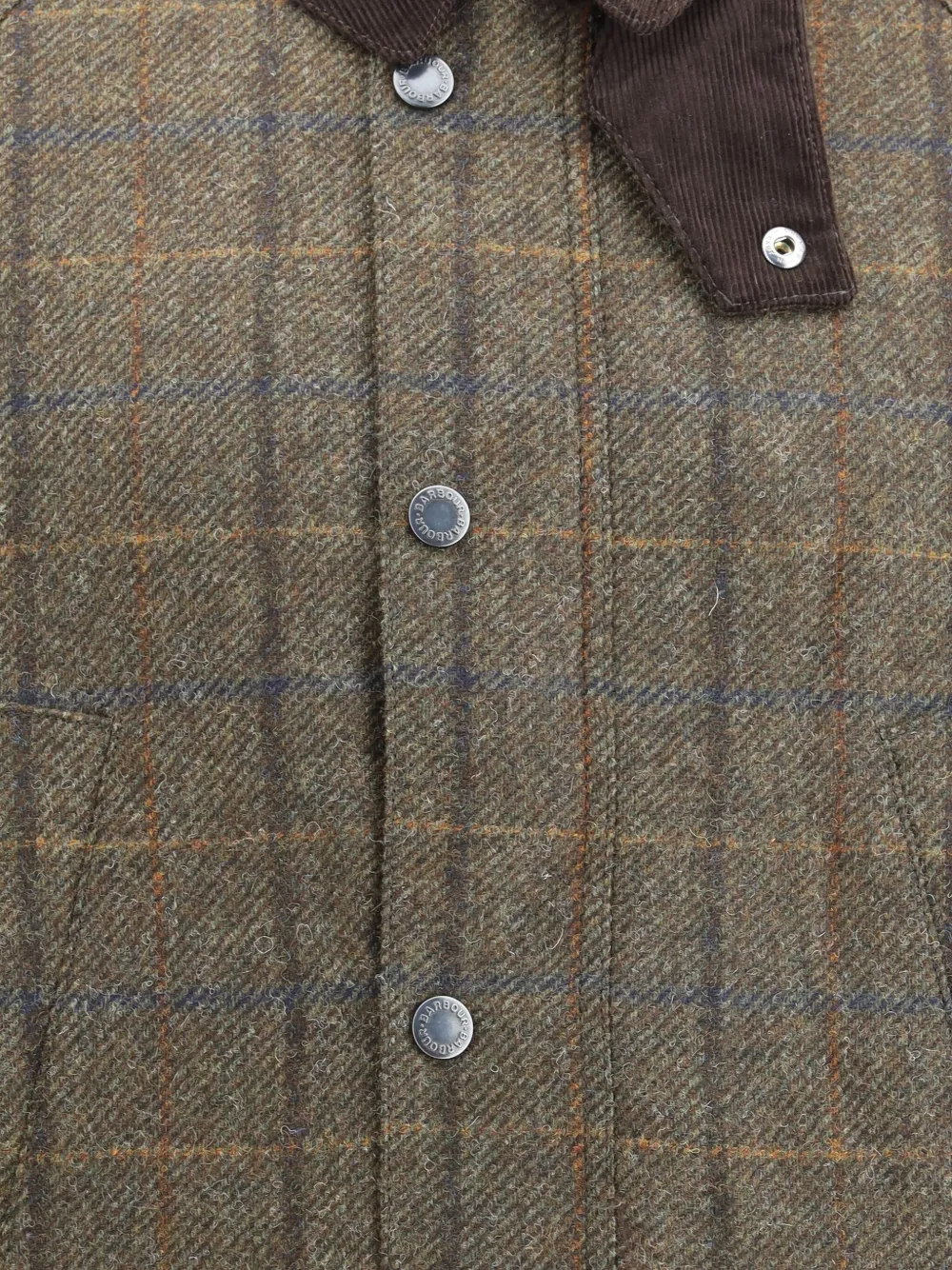 Barbour Geruit jack met lange mouwen OL91