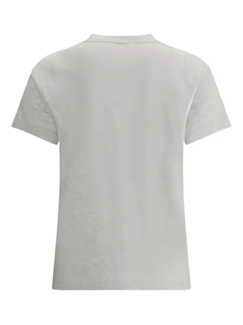 Brunello Cucinelli pinstripe short-sleeve T-shirt | Grey | Image 1