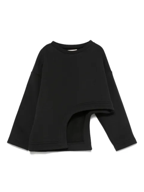 Douuod Kids cut-out long-sleeve sweatshirt