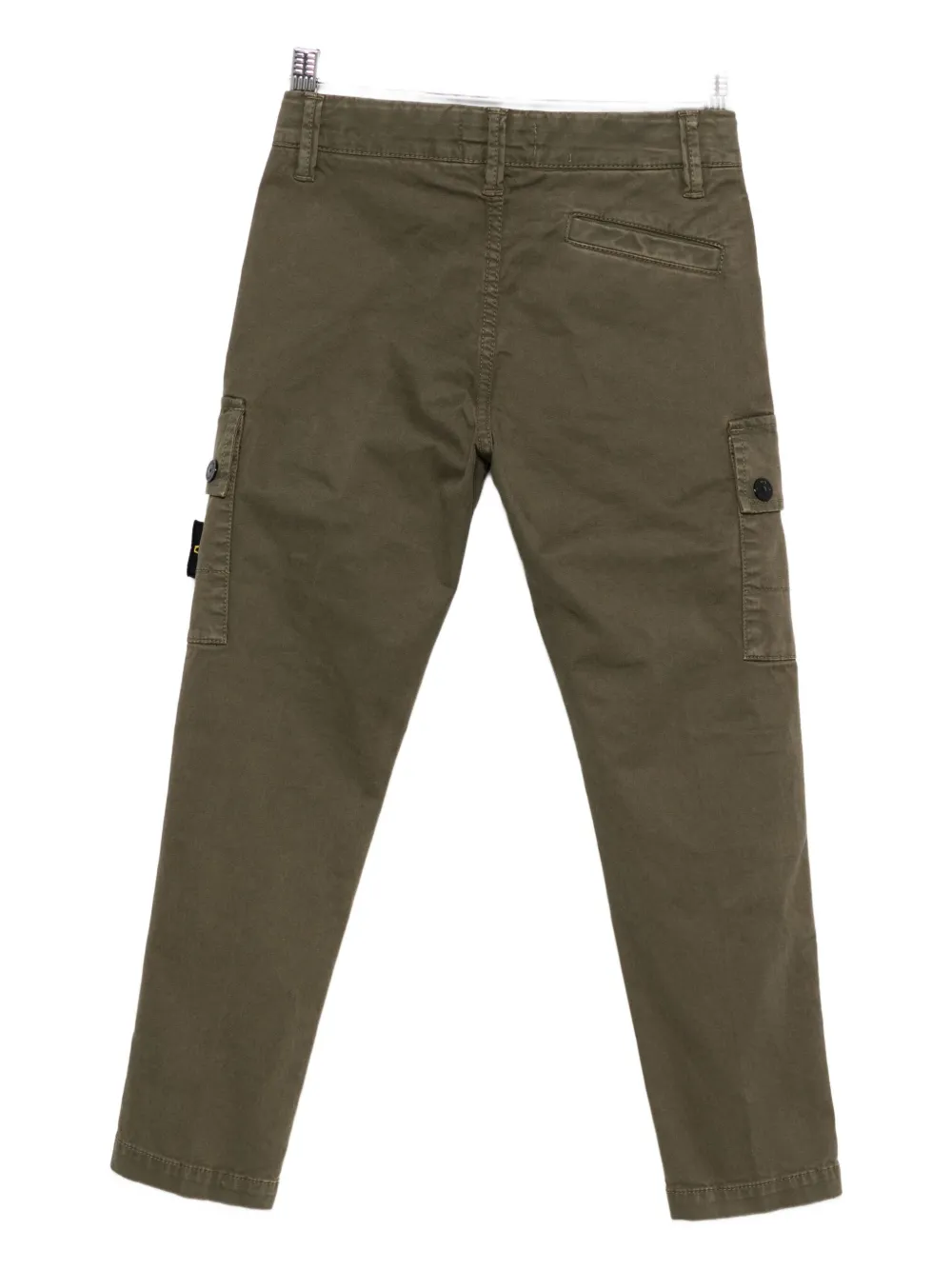 Stone Island Junior cargo-pockets trousers Groen