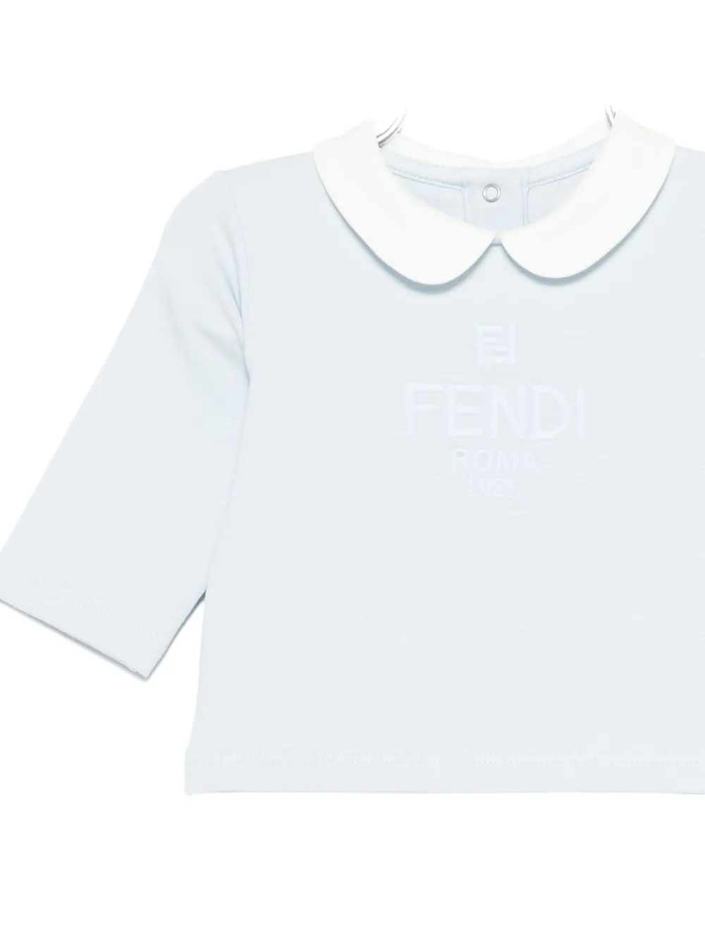 Fendi Kids peter-pan-collar bodysuit set (set of three) Blauw