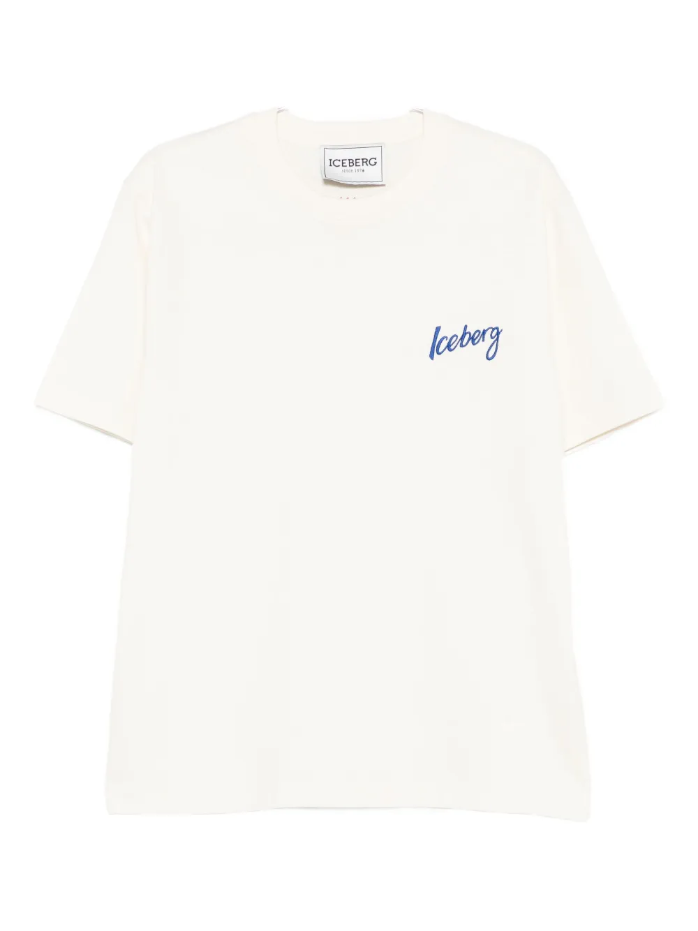Iceberg embroidered-logo T-shirt - Bianco
